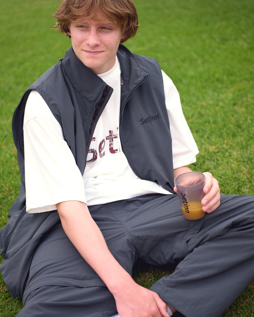 SETINN|Ballperson 2Way Jacket|CHARCOAL