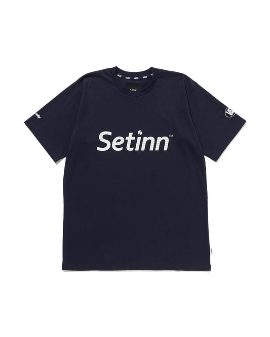 SETINN|VANS*Setinn Script TEE|NAVY