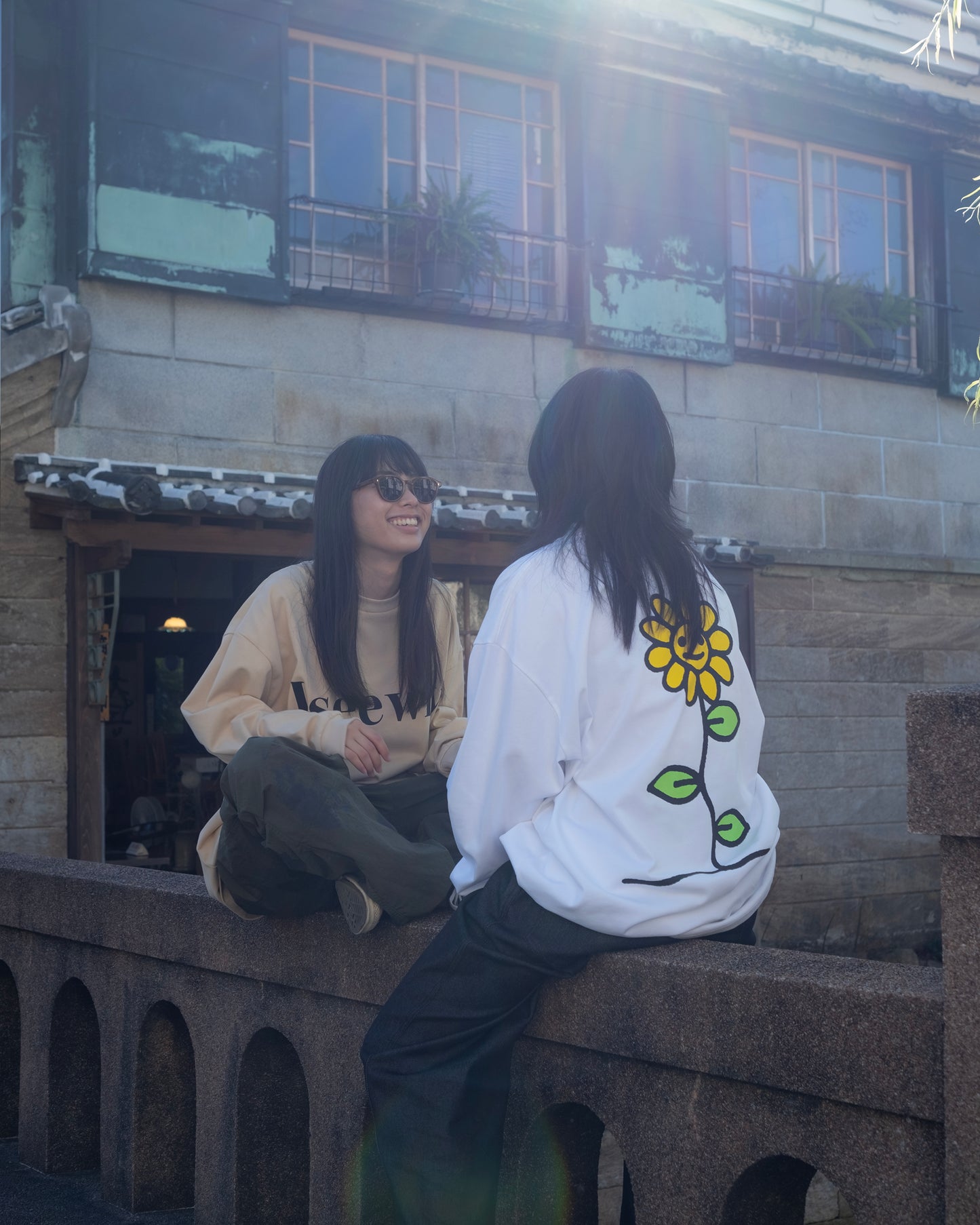Acy|SF L/S TEE|WHITE