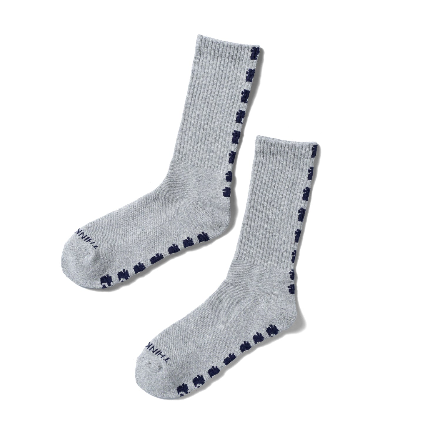 THINKTHING|TT SOCKS|HEATHER GRAY