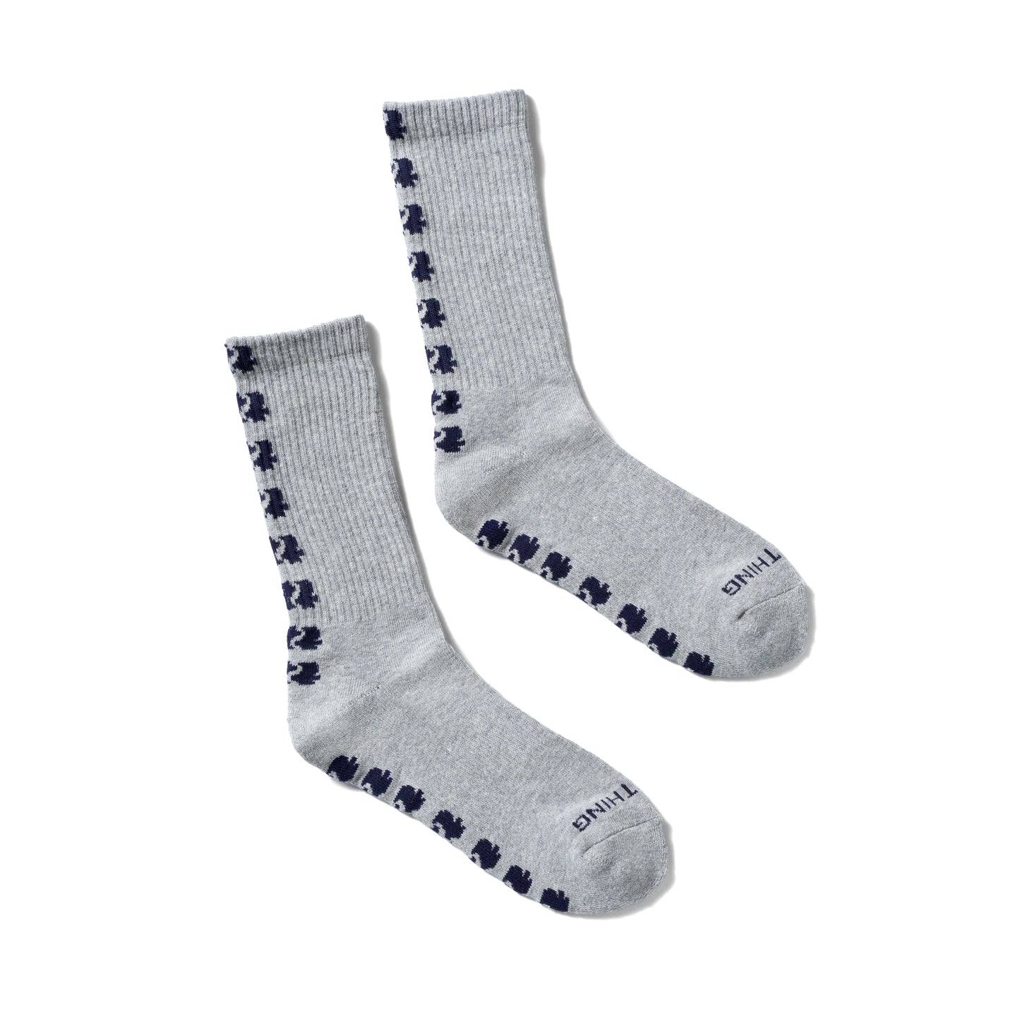 THINKTHING|TT SOCKS|HEATHER GRAY