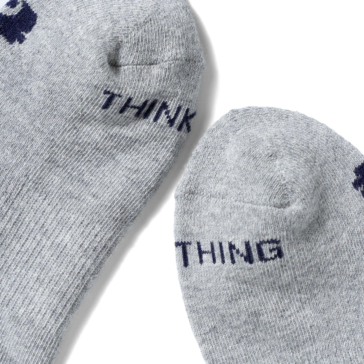 THINKTHING|TT SOCKS|HEATHER GRAY