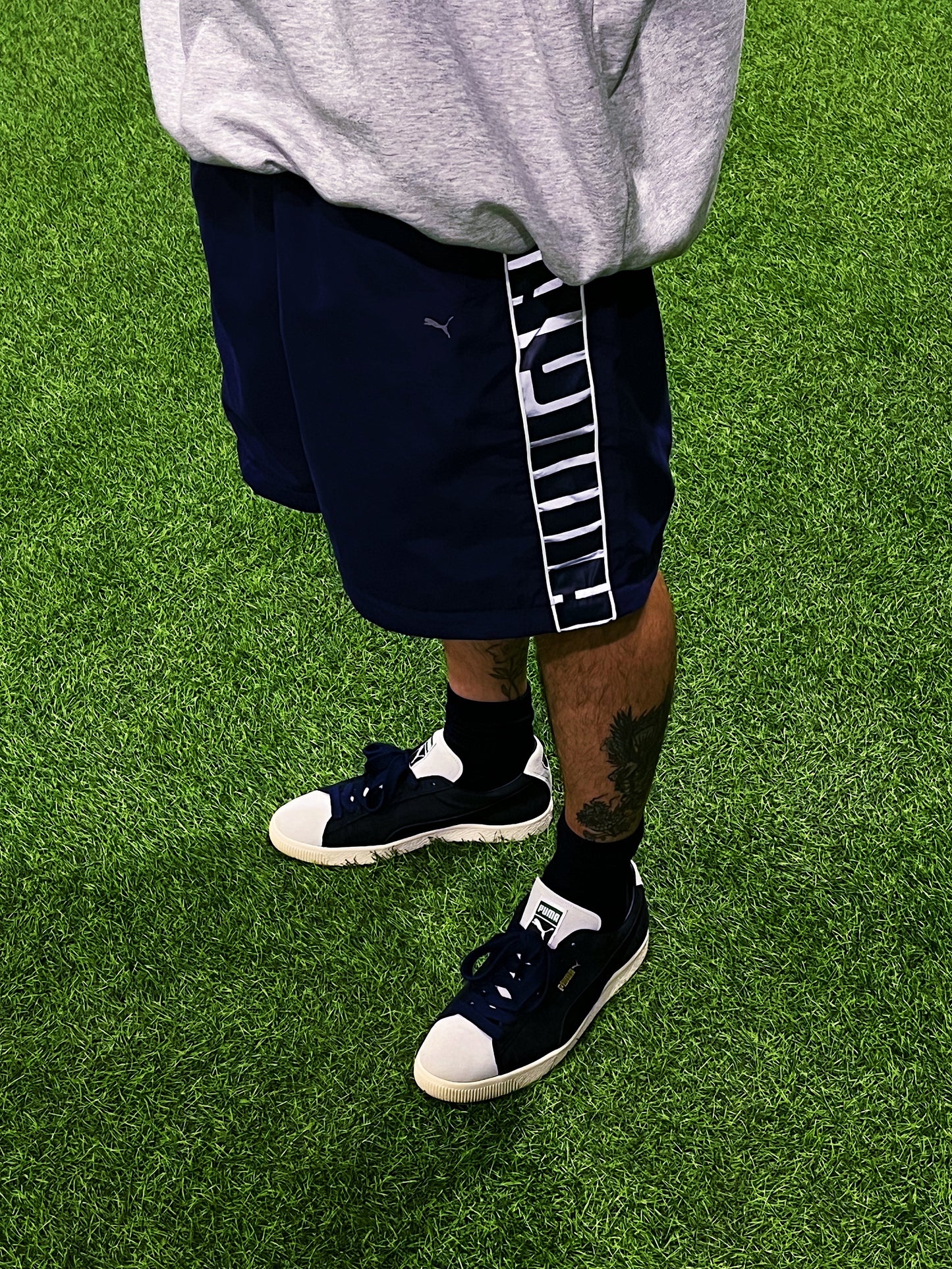 Acy|SUEDE VTG MIJ ACY|NAVY
