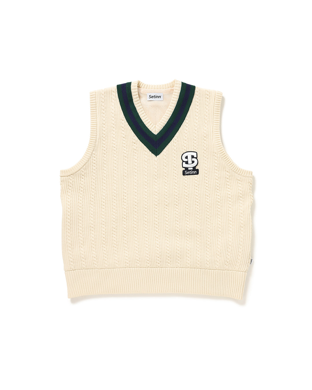 SETINN|Ceremony Vest|NATURAL