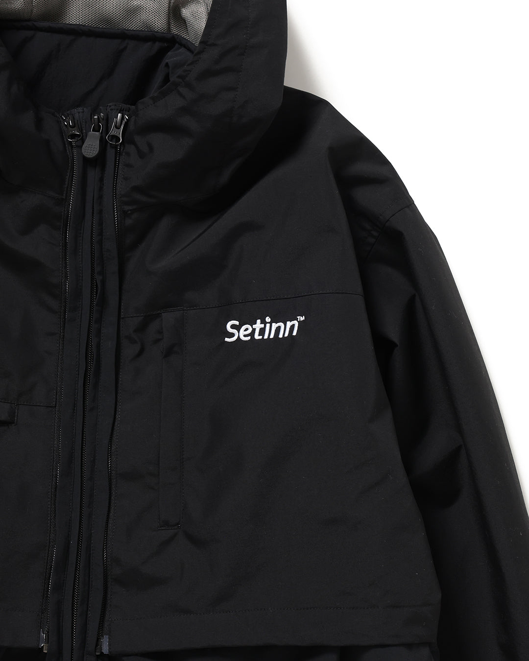 SETINN|Setinn 3Way Court Jacket|BLACK×BLACK