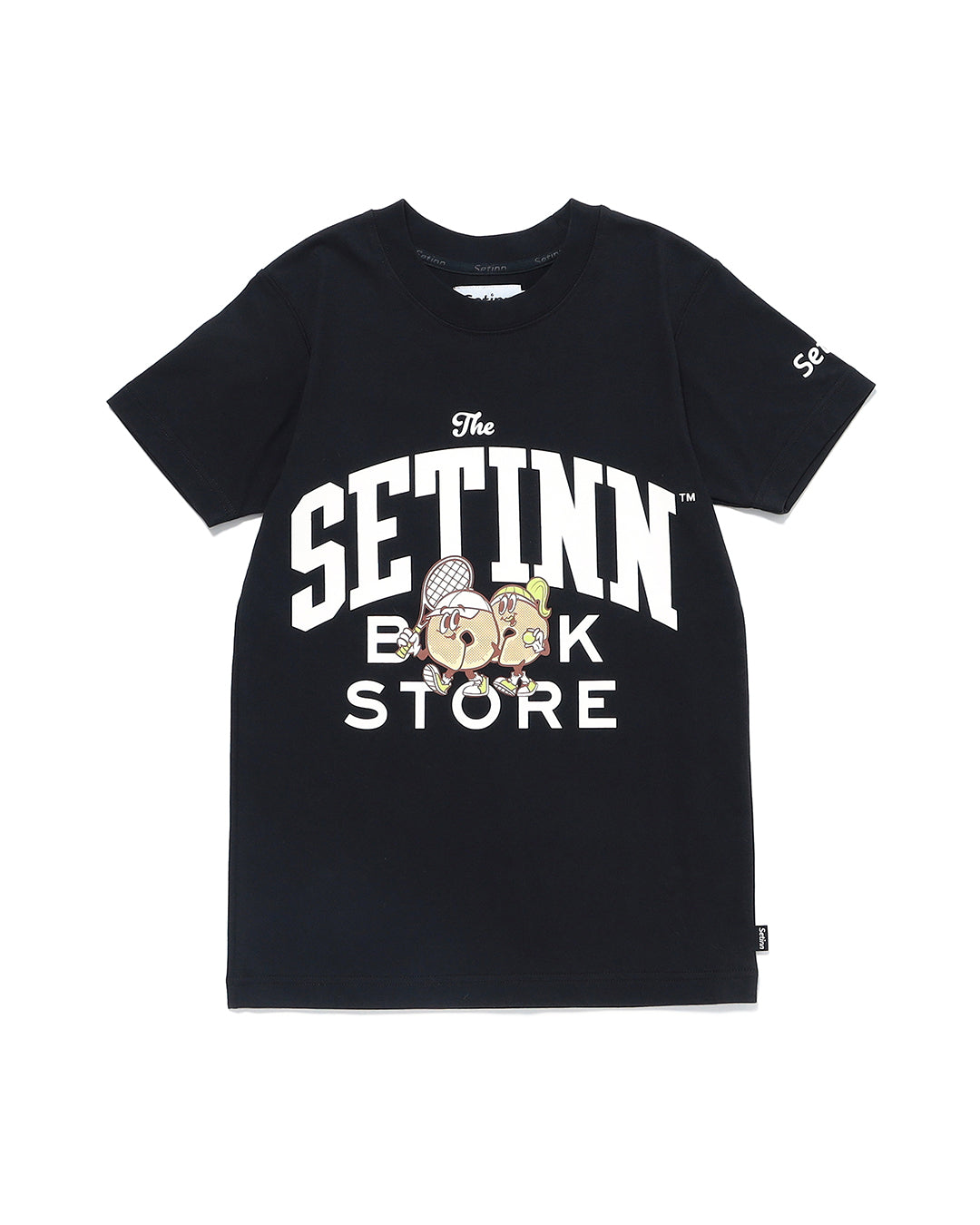 SETINN|Bookstore Tee|BLACK