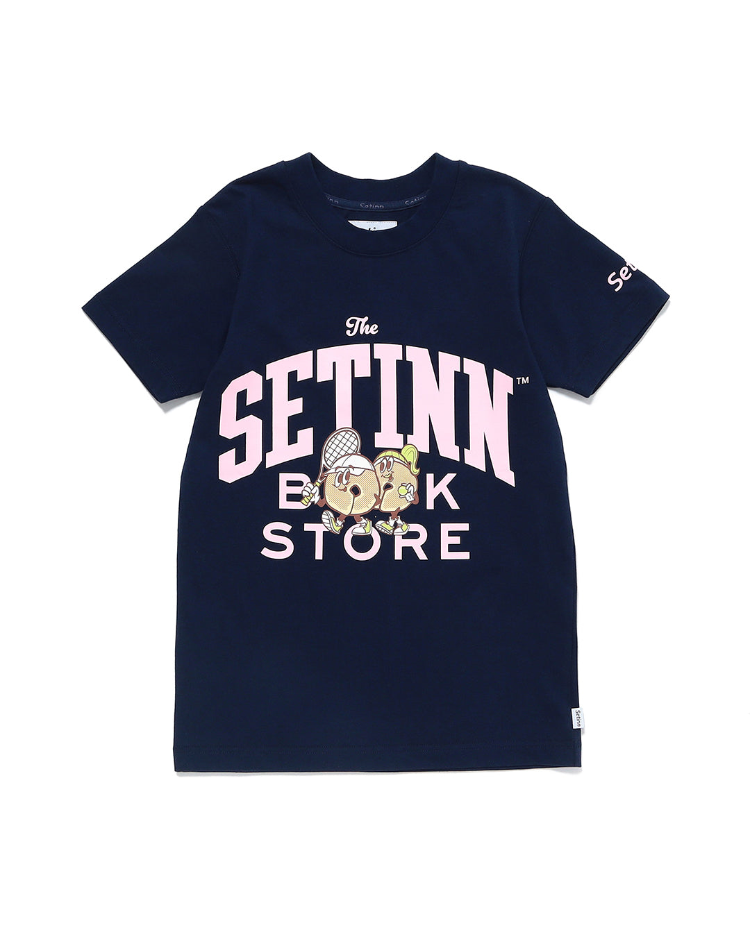 SETINN|Bookstore Tee|NAVY