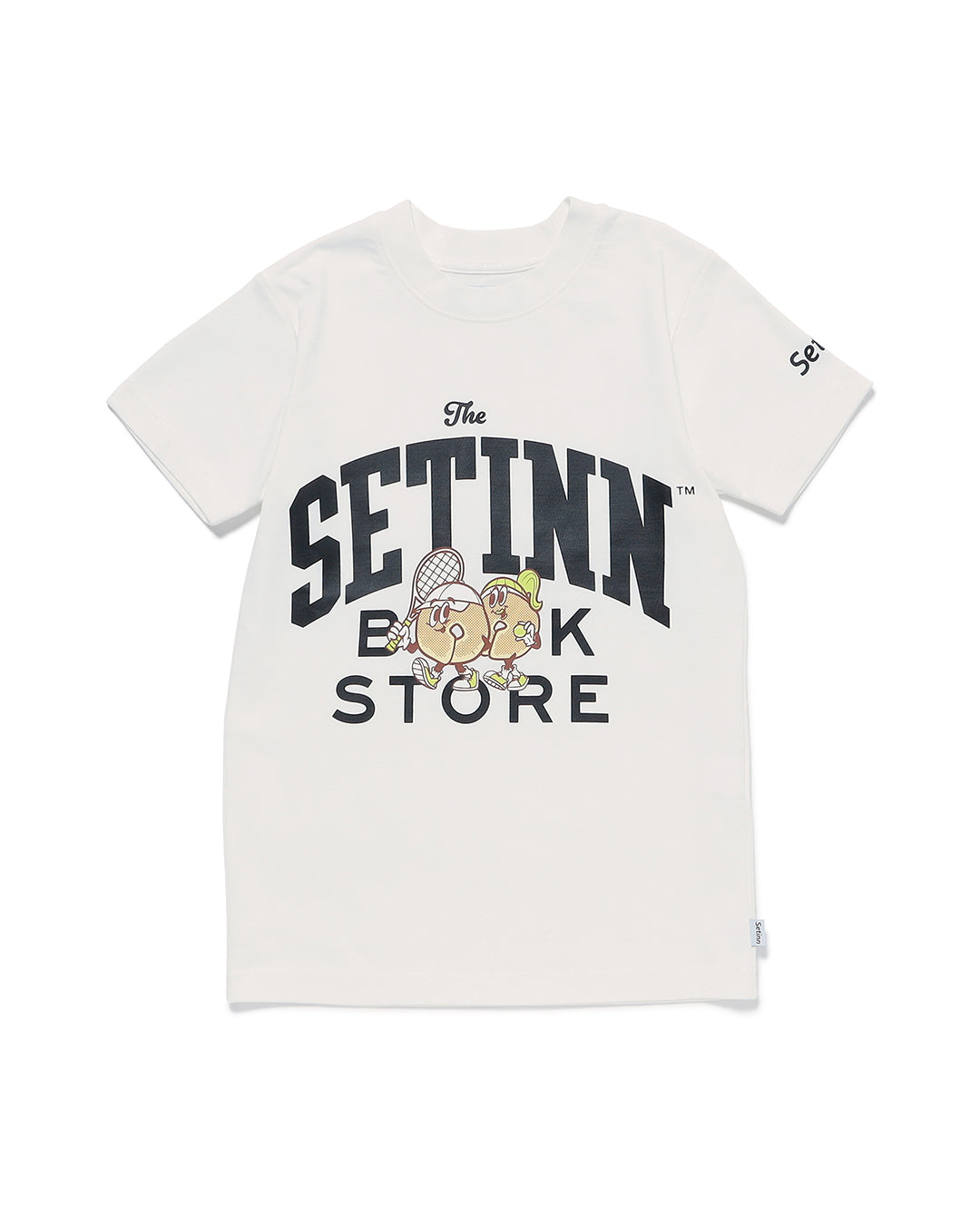 SETINN|Bookstore Tee|WHITE