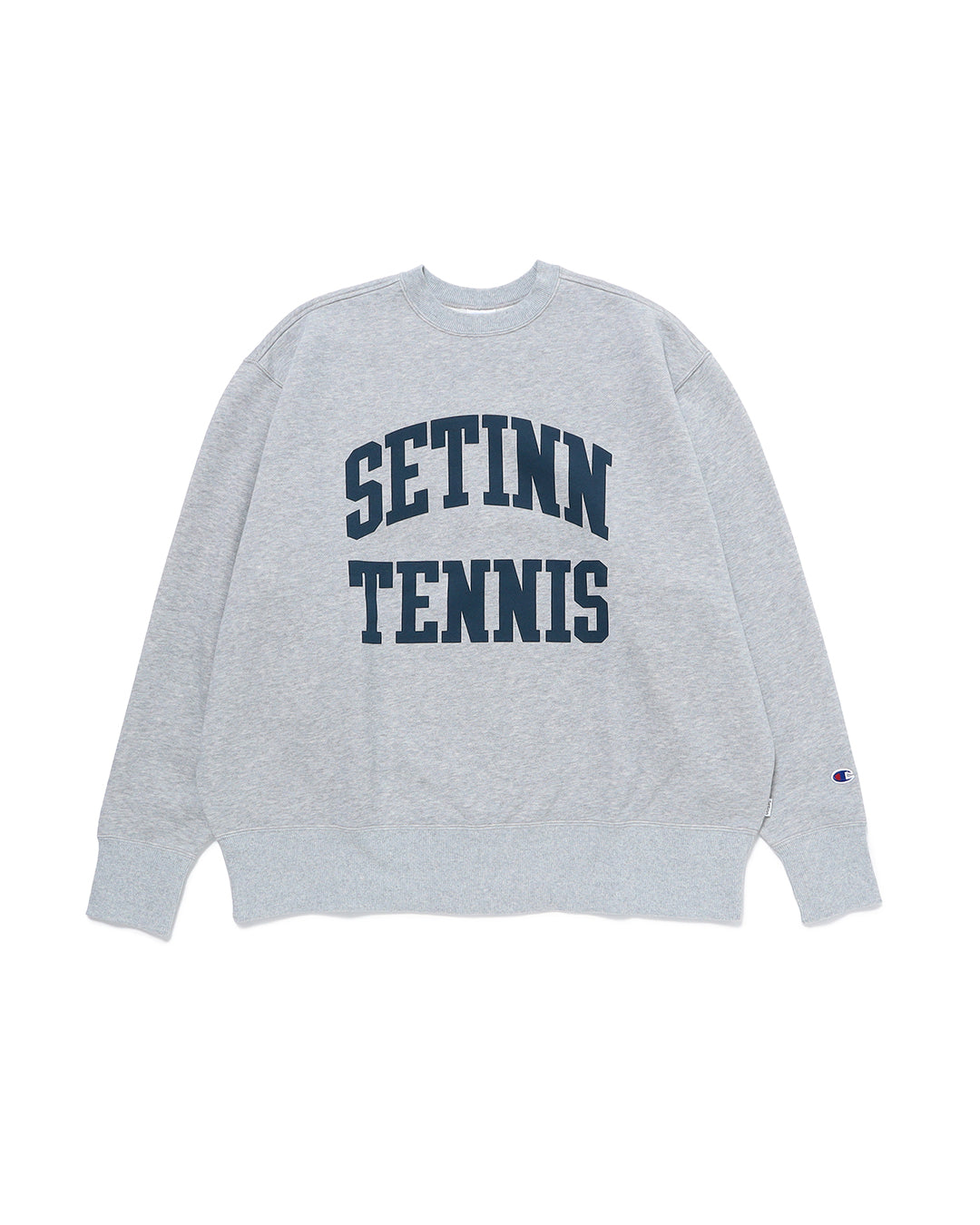 SETINN|Champion STN TENNIS Crew Sweat|ASH