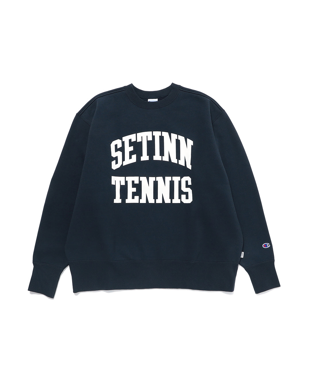 SETINN|Champion STN TENNIS Crew Sweat|NAVY