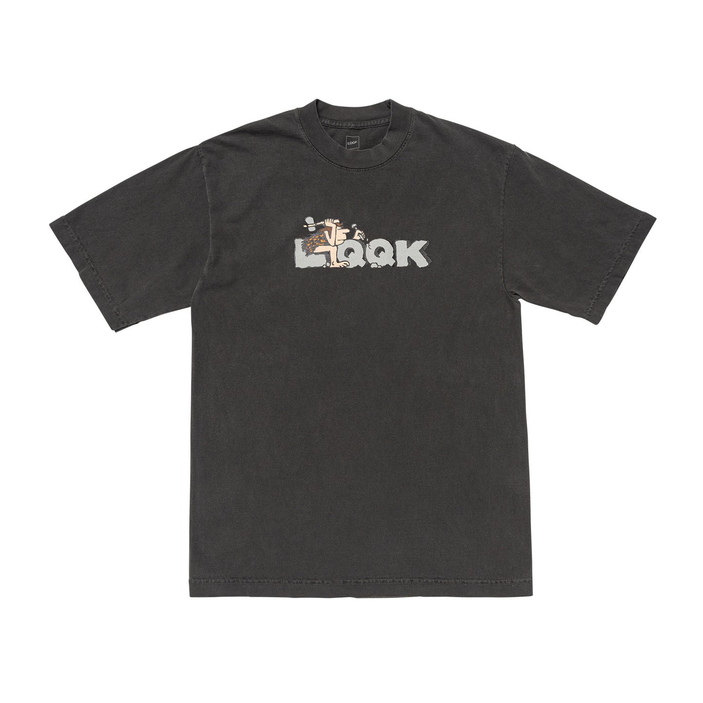 LQQKSTUDIO|Caveman TEE|BLACK