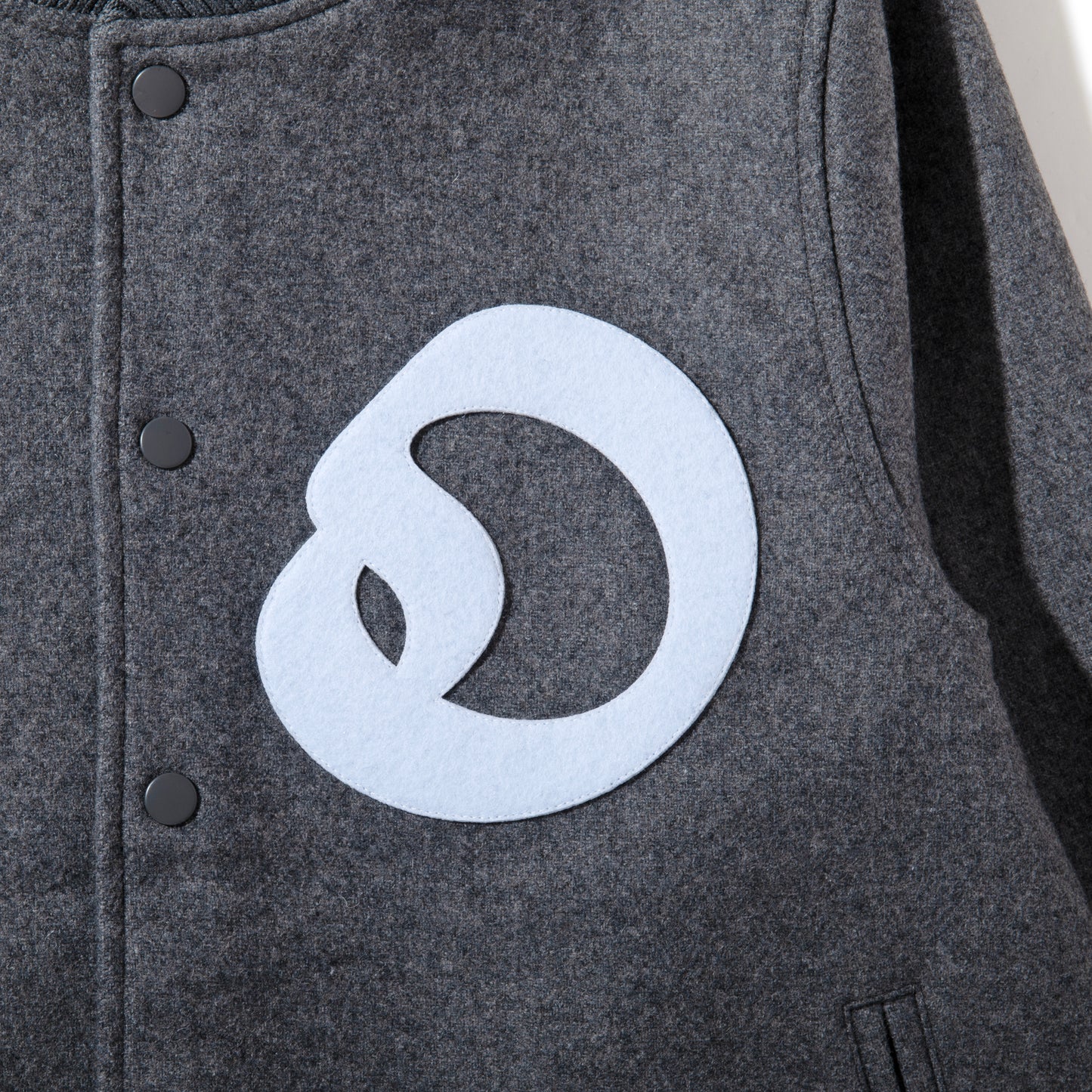 Acy|EXCLUSIVE VARSITY JACKET|GRAY