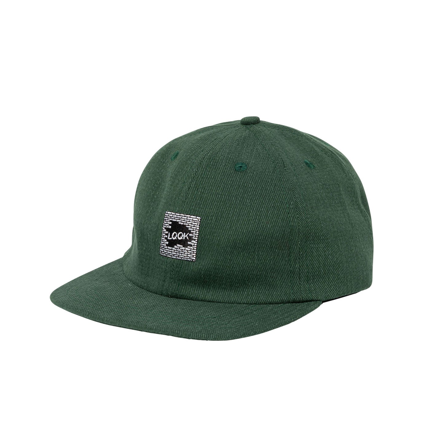 LQQKSTUDIO|Brick Logo Cap|GREEN
