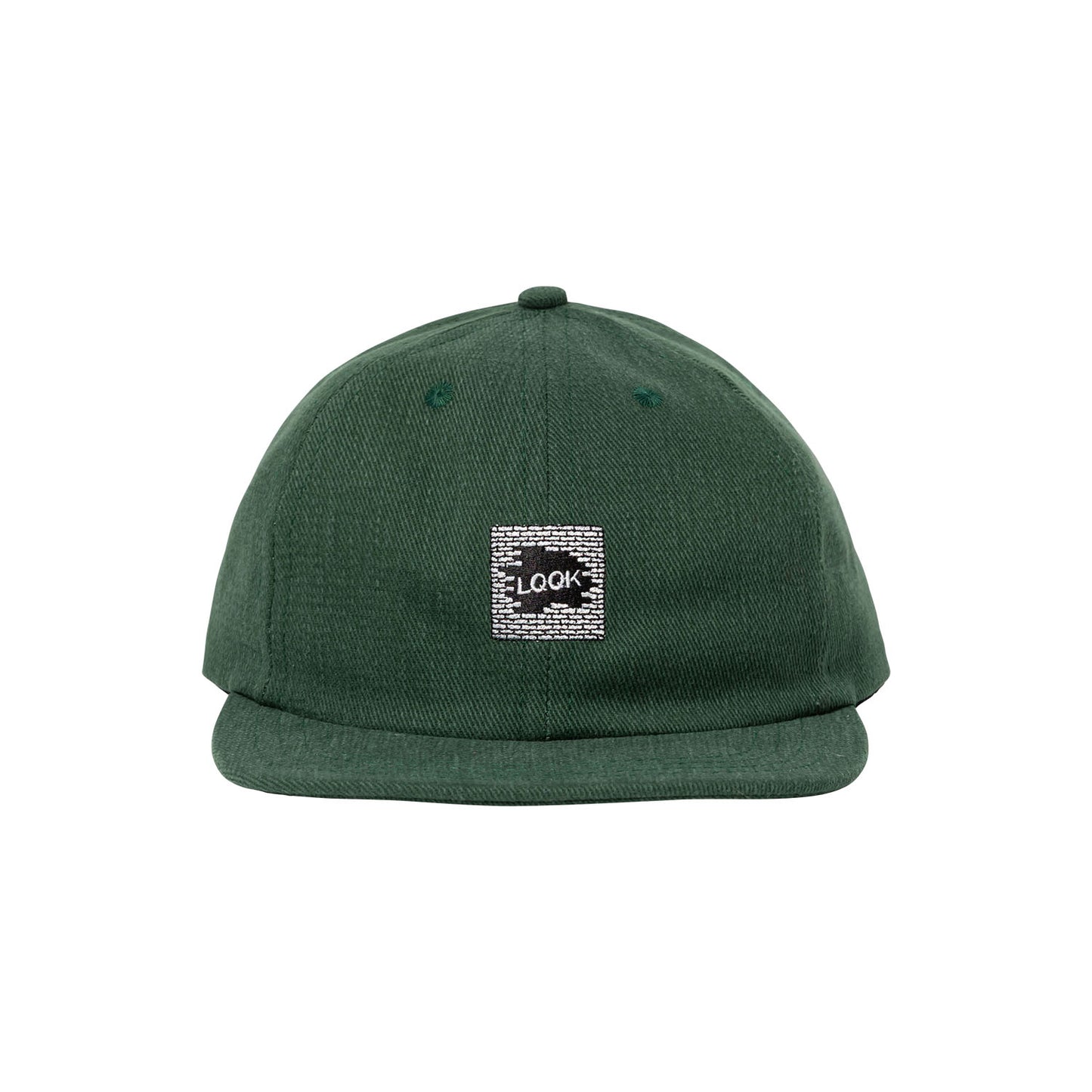 LQQKSTUDIO|Brick Logo Cap|GREEN