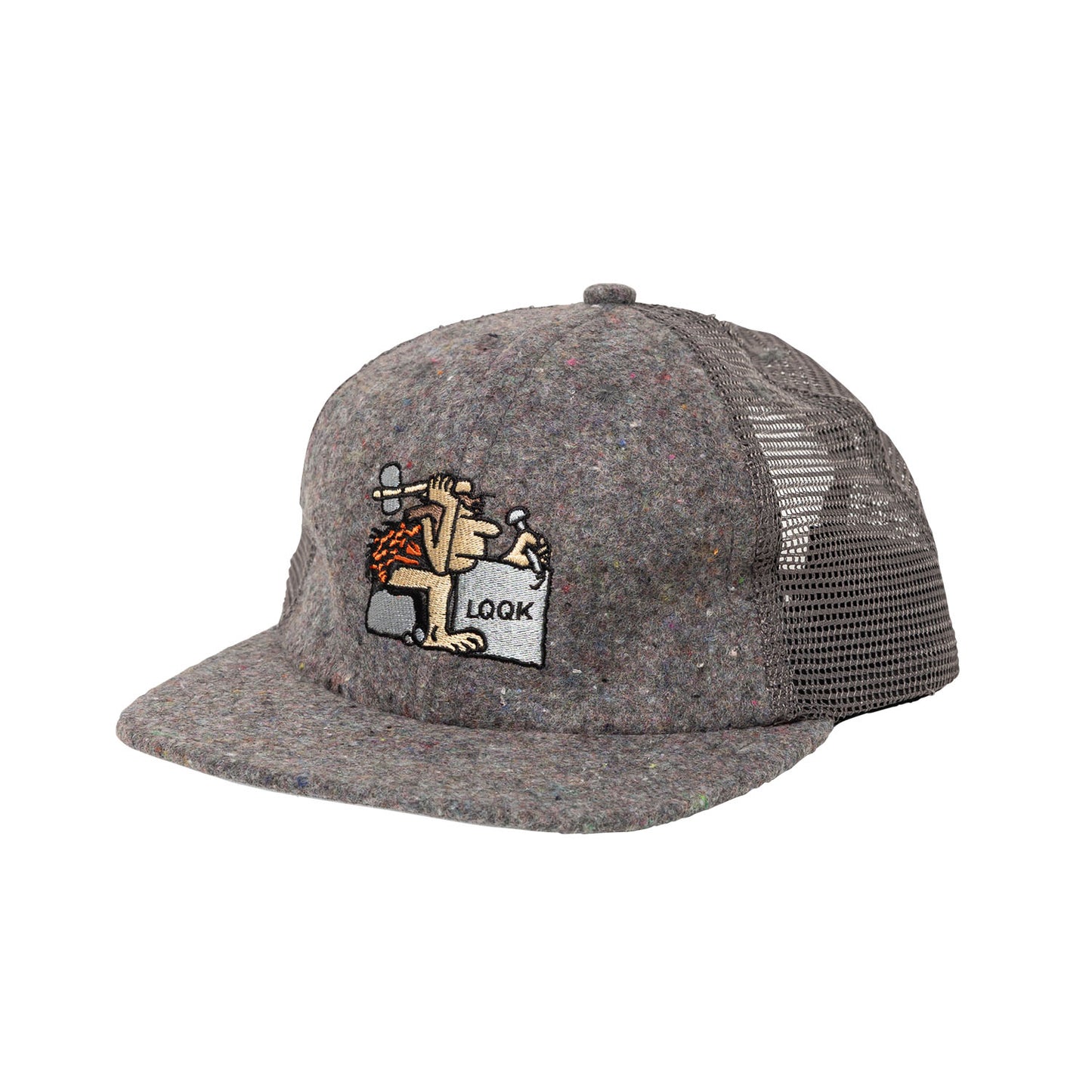 LQQKSTUDIO|Caveman Cap|GREY