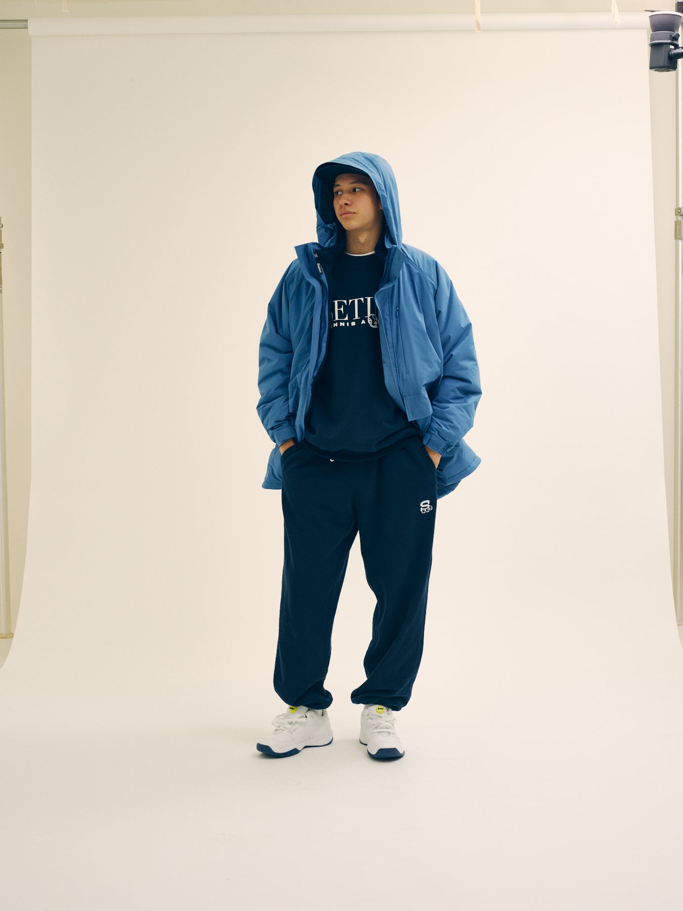 SETINN|Setinn 4Way Bench Coat|SAX