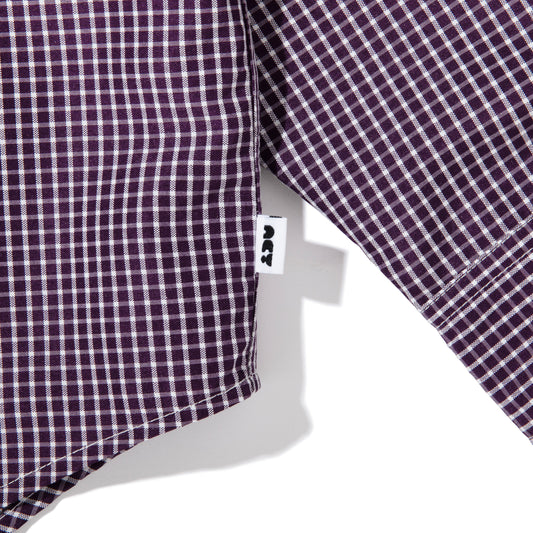 Acy|BASIC CHECK SHIRTS |PURPLE