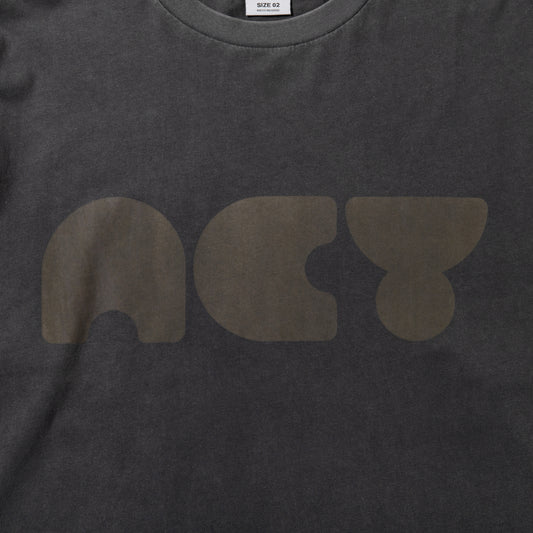 Acy|GDYE LOGO L/S TEE |S.GRAY