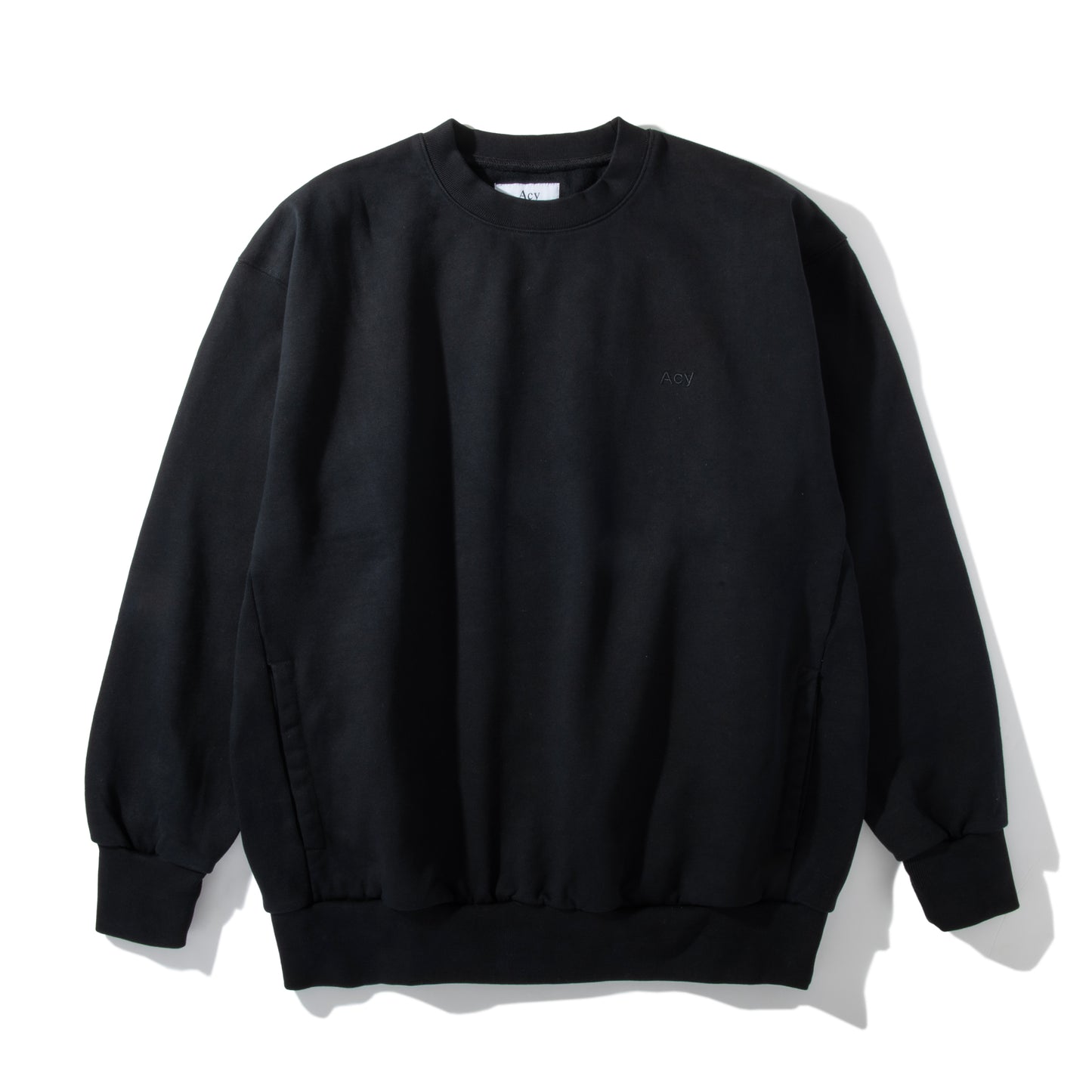 Acy|GARMENT DYE CREW NECK SWEAT