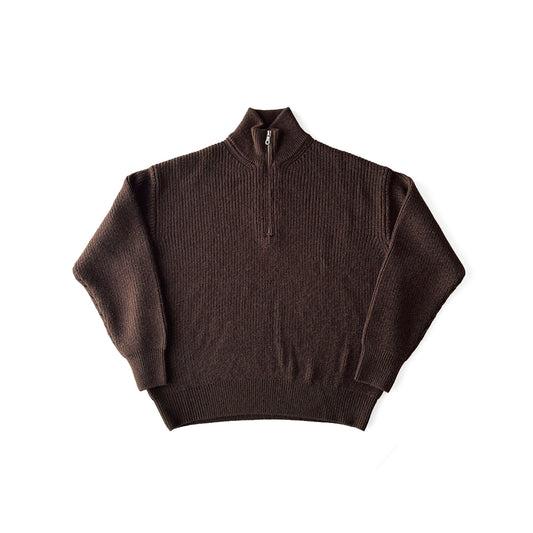 COMFORTABLE REASON|Harf Zip Knit |BLOWN