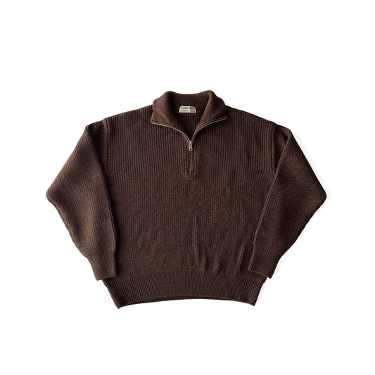COMFORTABLE REASON|Harf Zip Knit |BLOWN