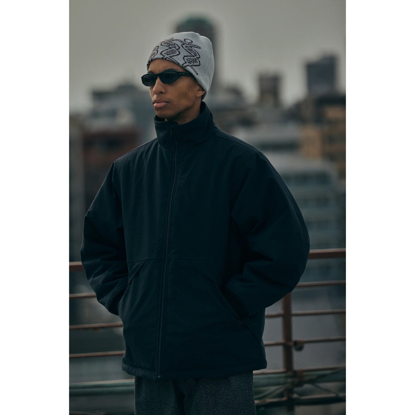 COMFORTABLE REASON|Duck Puff Jacket|BLACK