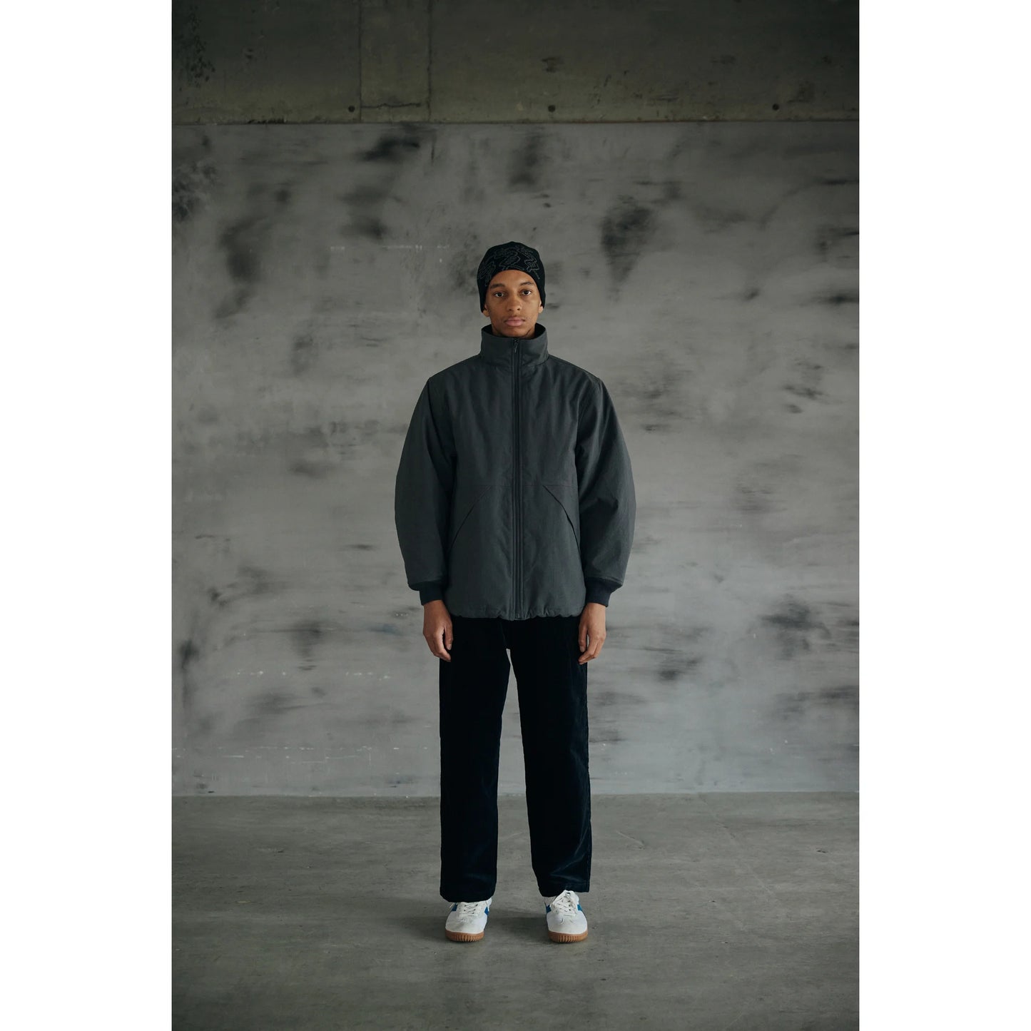 COMFORTABLE REASON|Duck Puff Jacket|CHACOAL
