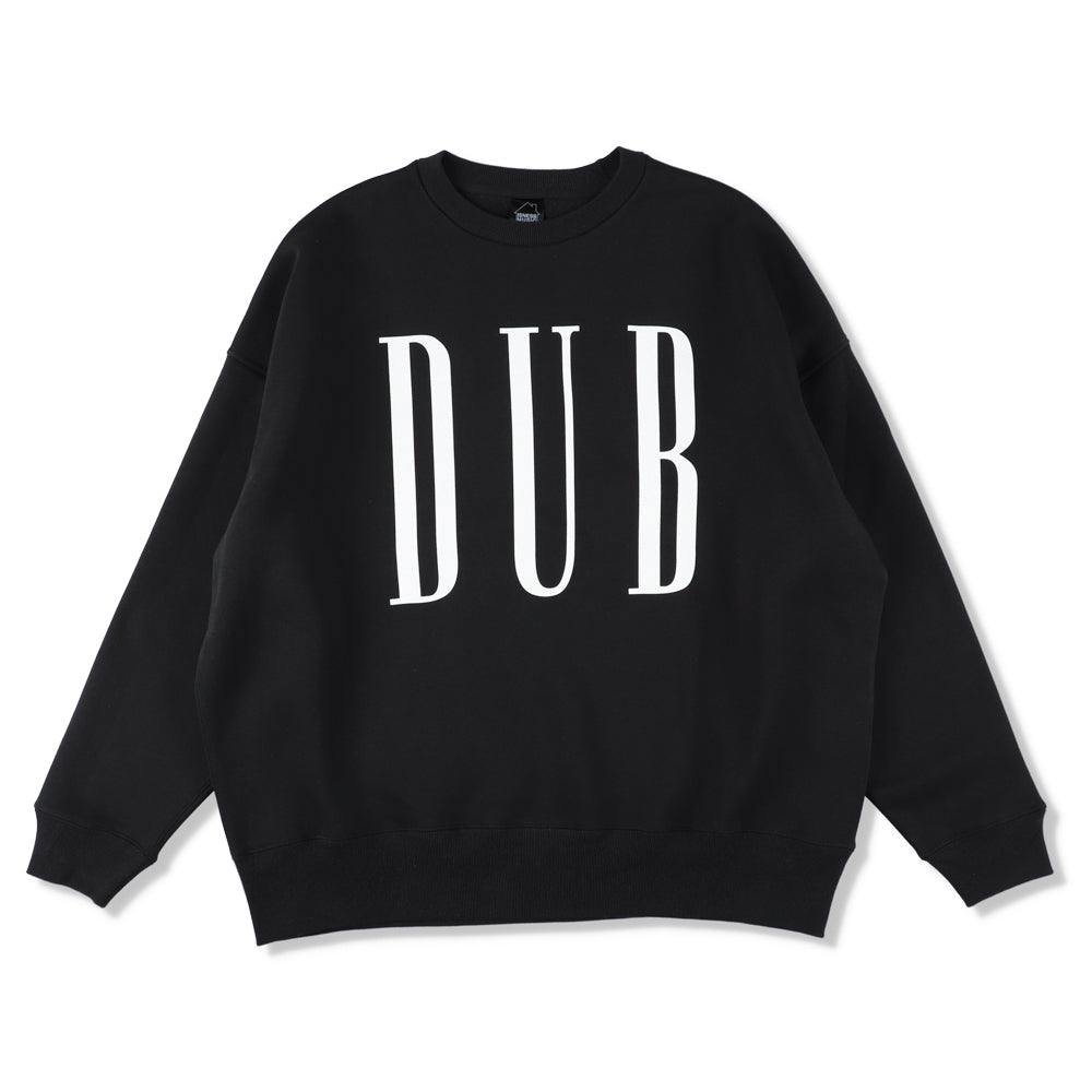 ISNESS MUSIC|DUB SWEAT SHIRTS|BLACK
