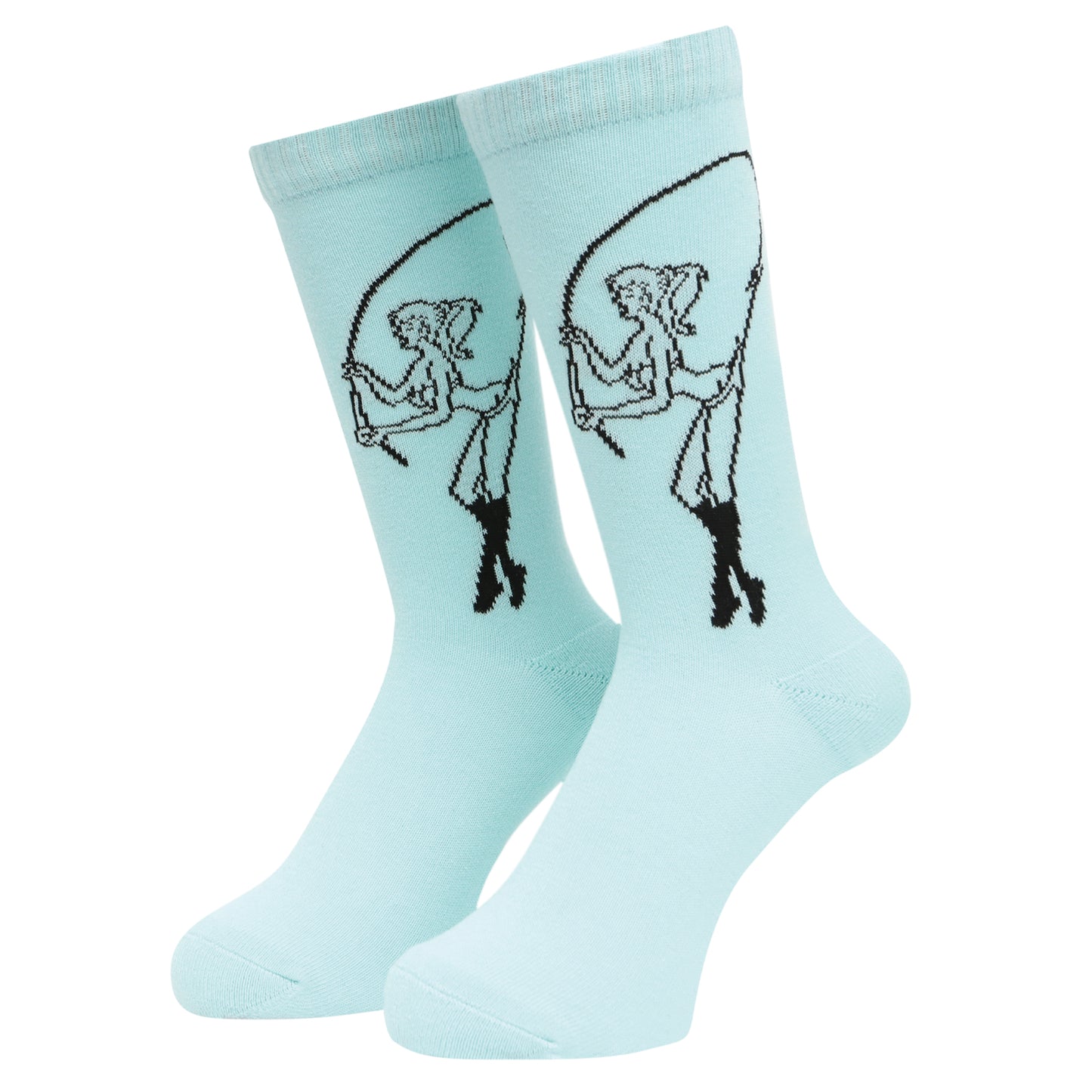 Whimsy|Fishing Girl Socks