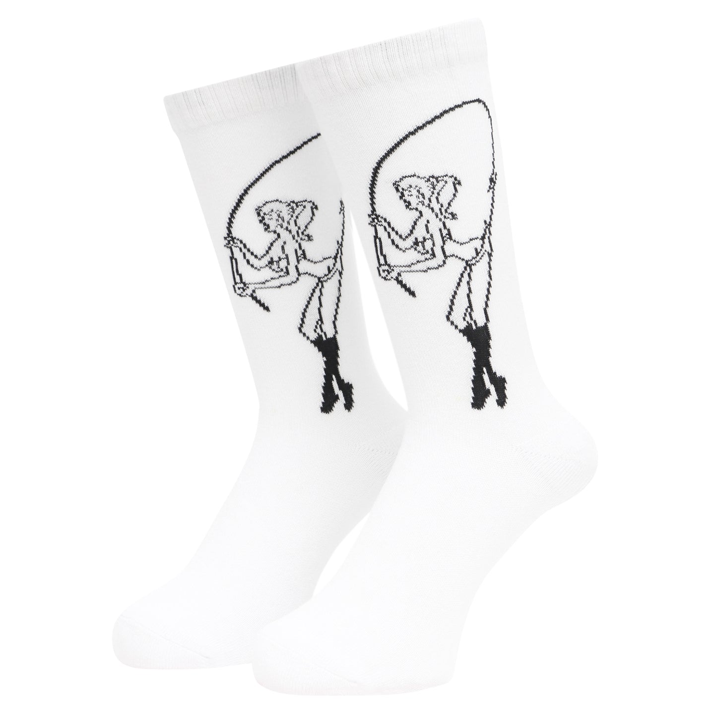 Whimsy|Fishing Girl Socks