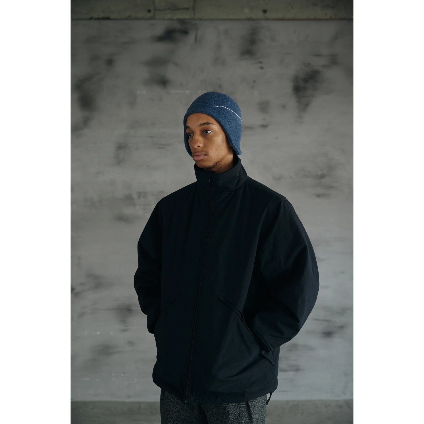 COMFORTABLE REASON|Fleece Ear Flap|BLUE