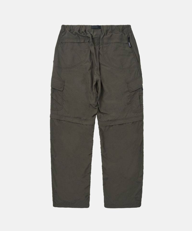 GRAMICCI|CONVERTIBLE MICRORIPSTOP PANT|DEEPBROWN