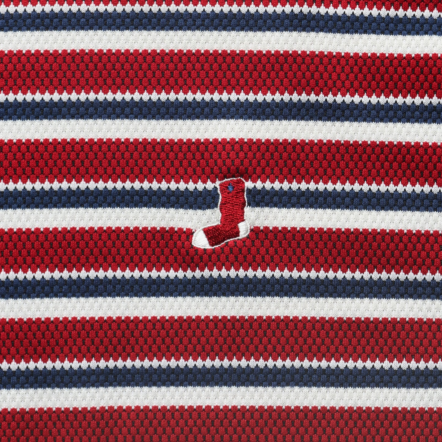 Whimsy|Honeycomb Border Tee|Red