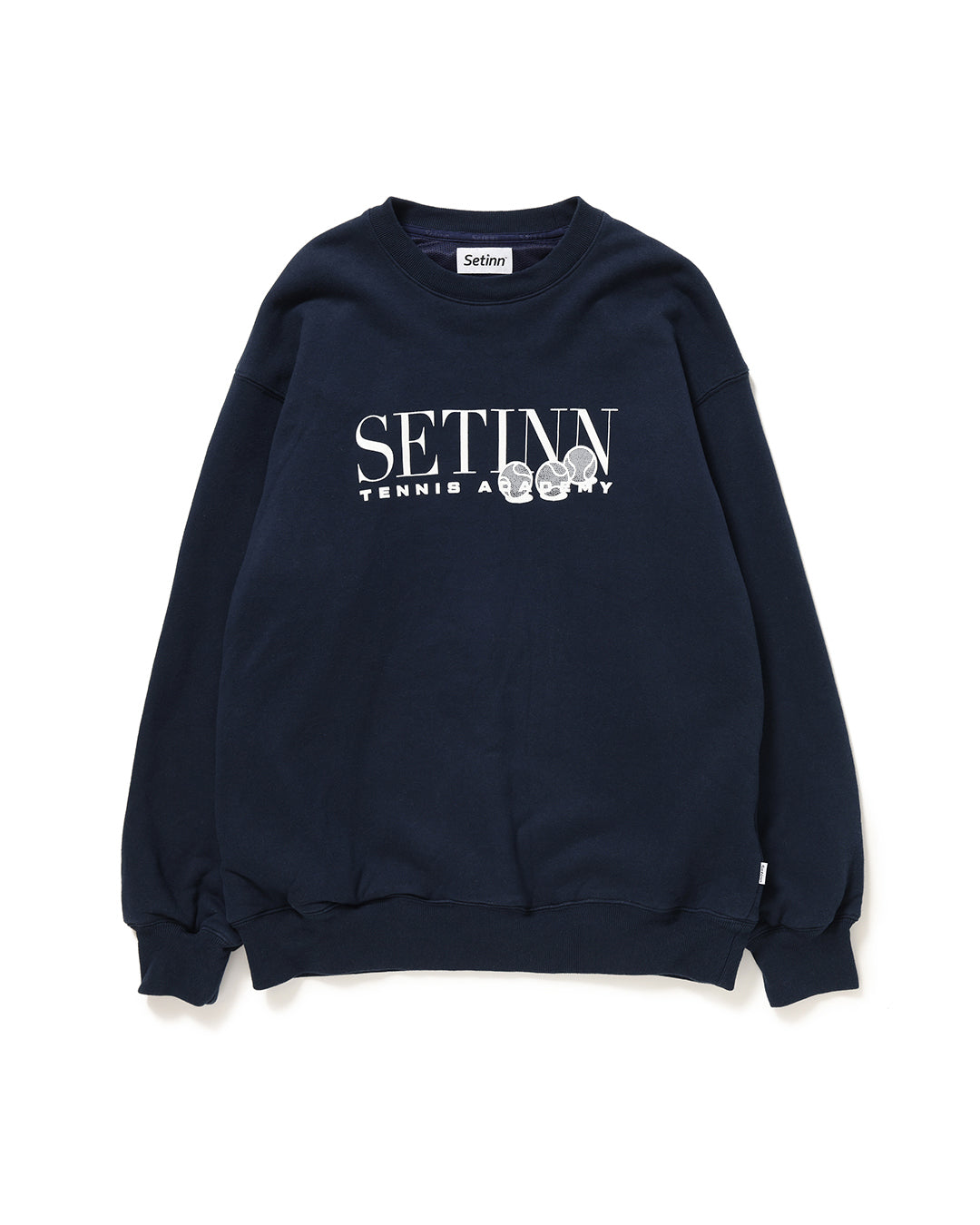 SETINN|Academy Crew Sweat|NAVY