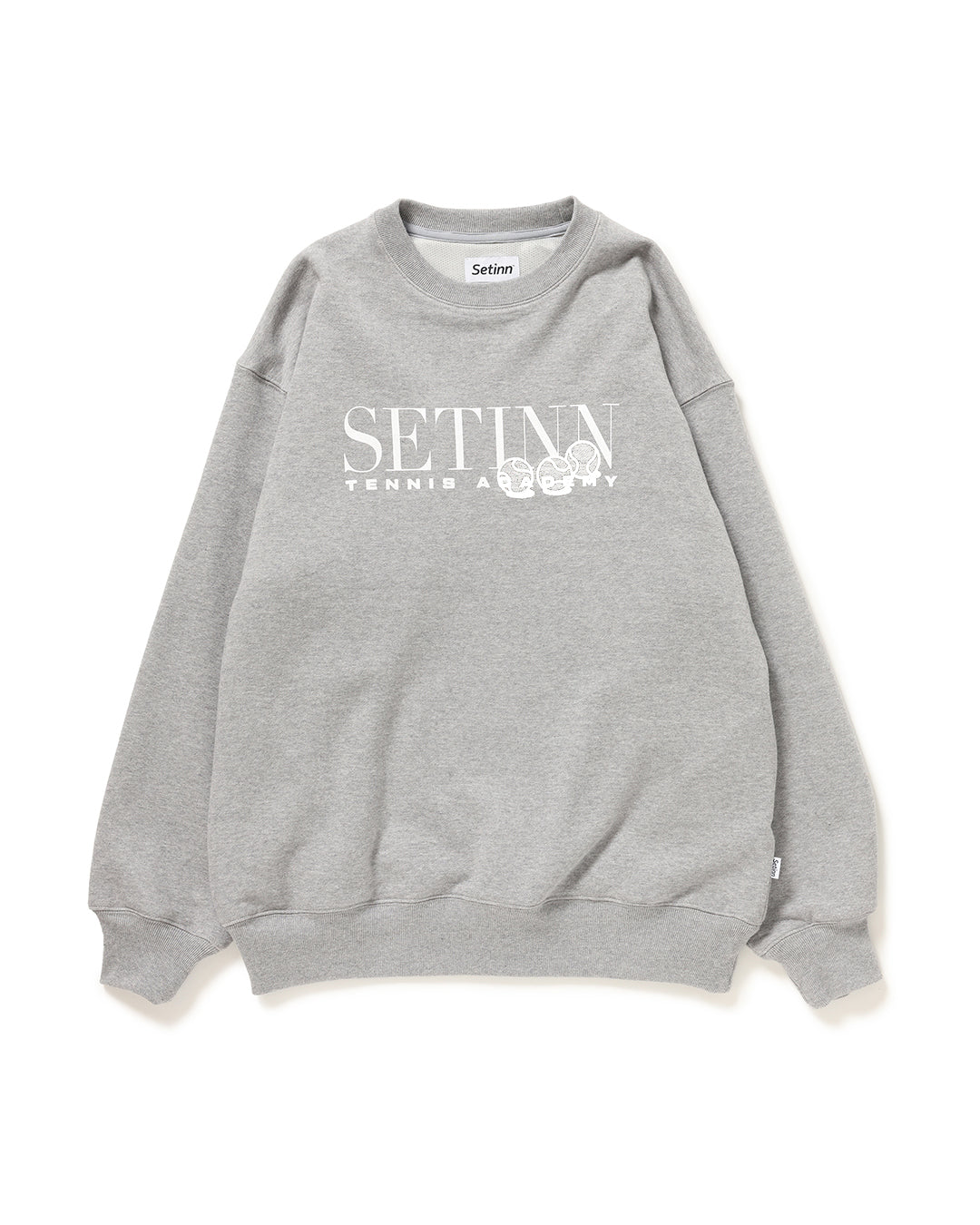 SETINN|Academy Crew Sweat|GRAY