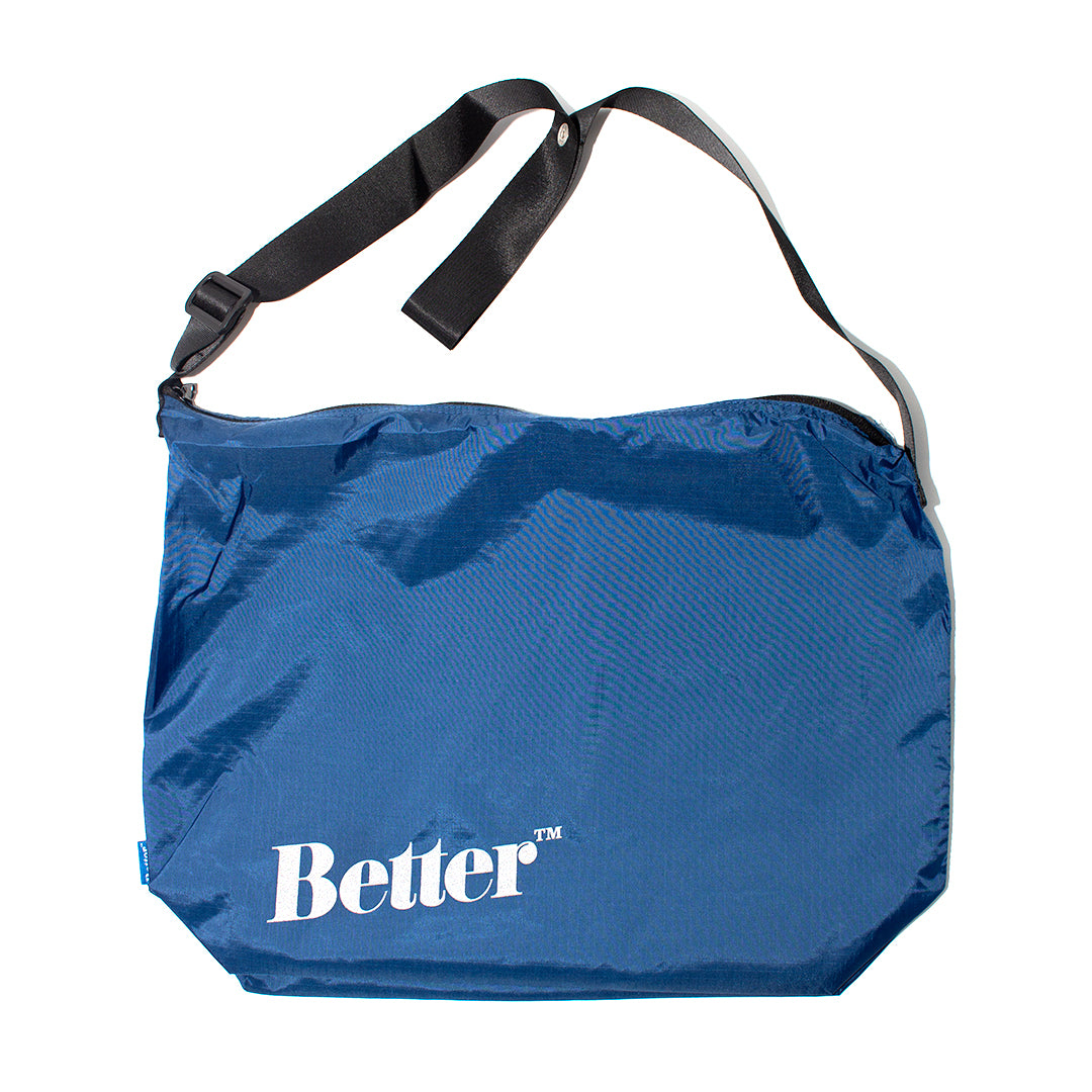 BETTER GIFT SHOP|Standard Logo Side Bag|BLUE
