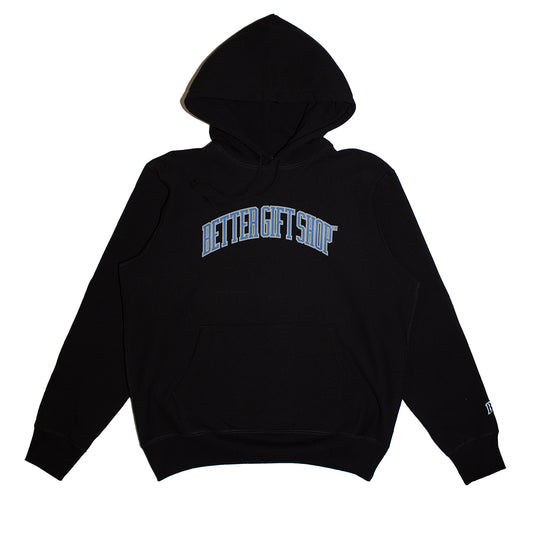 BETTER GIFT SHOP|Gift Shop Collegiate Hooded Sweatshirt|BLACK
