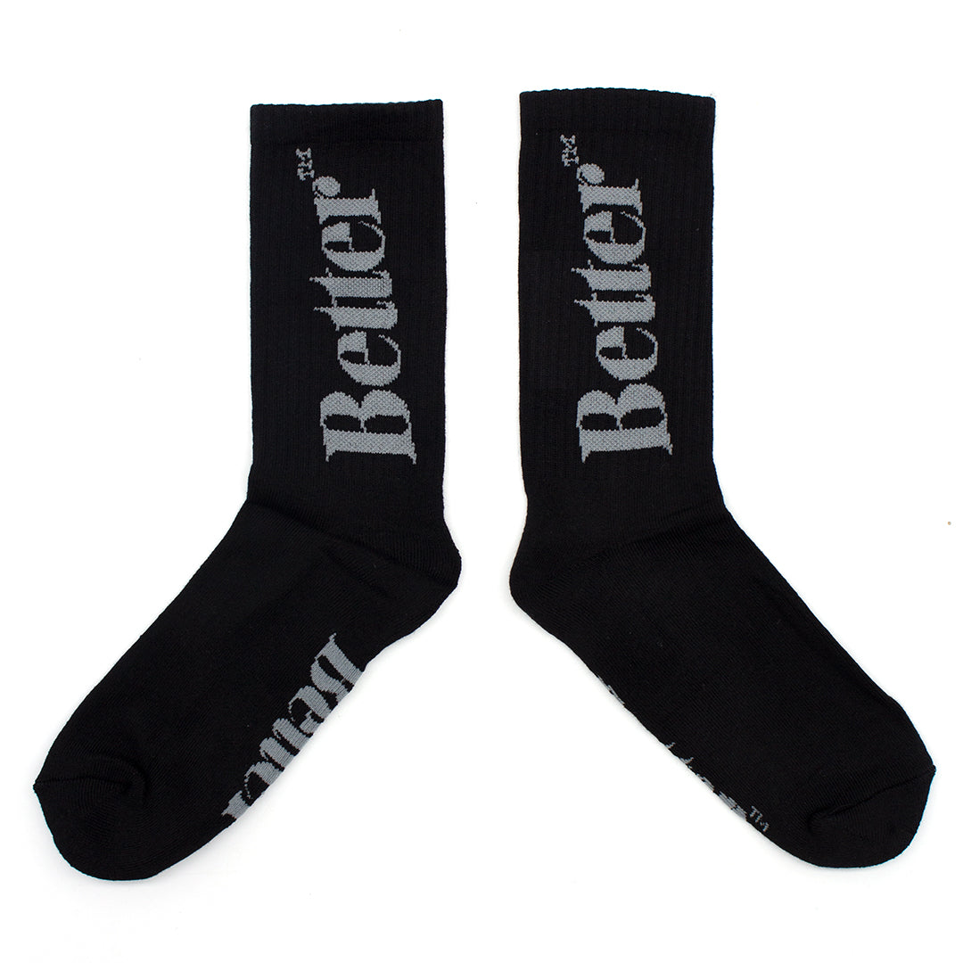 BETTER GIFT SHOP|Standard Logo Sock|BLACK