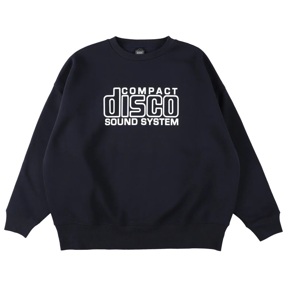 ISNESS|C DISCO SWEATSHIRT|NAVY