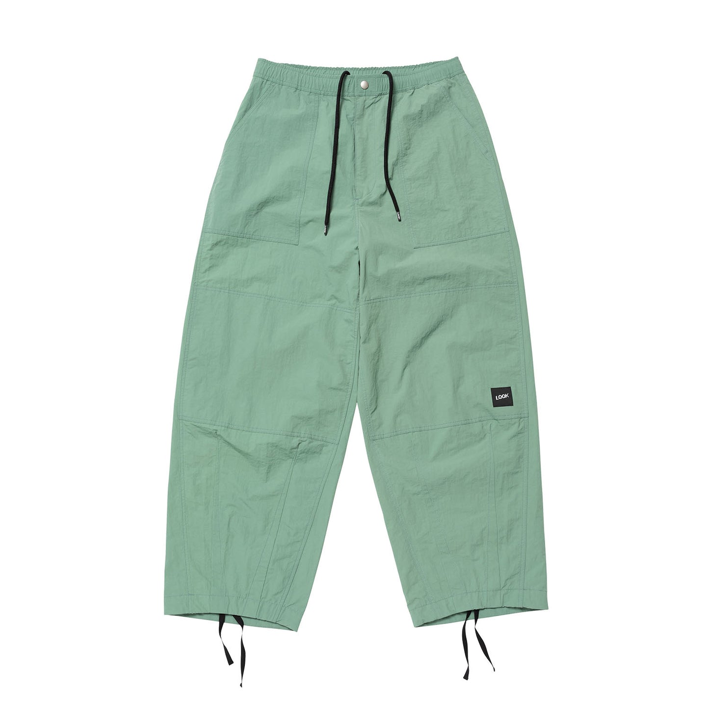 LQQKSTUDIO|BUGGY PANTS|GREEN