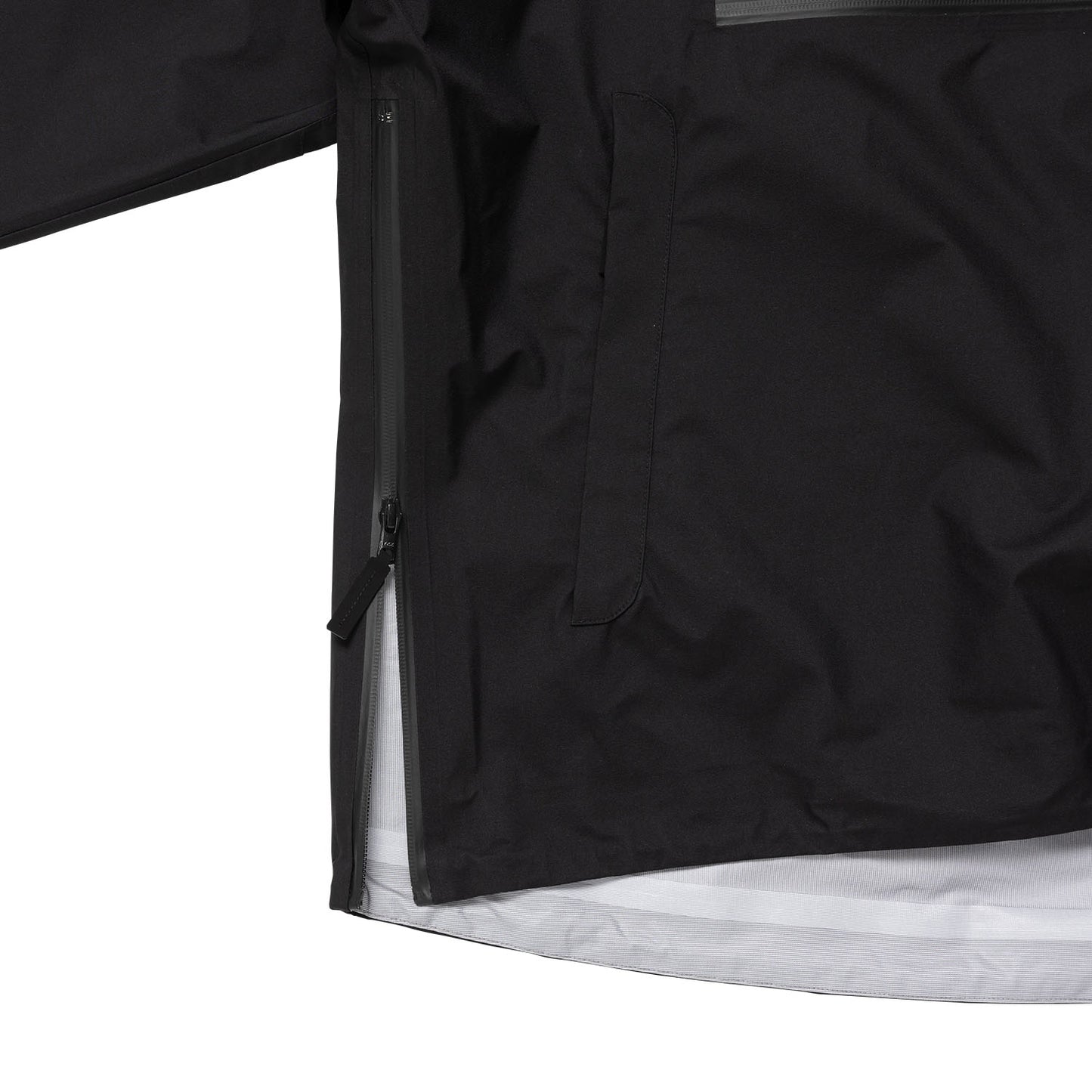 LQQKSTUDIO|NYLON PULLOVER JACKET|BLACK