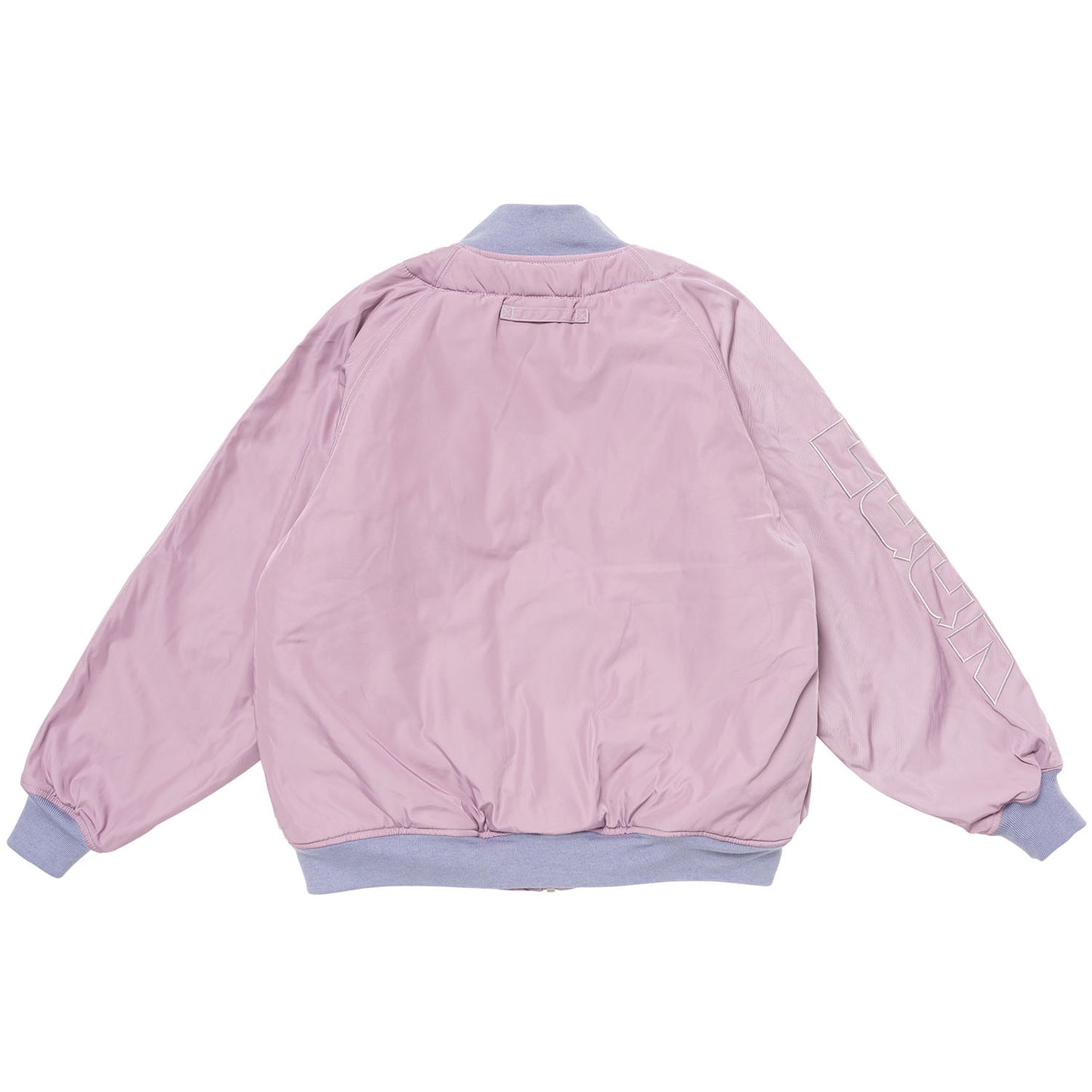 LQQKSTUDIO|LINER JACKET|PINK GRAY
