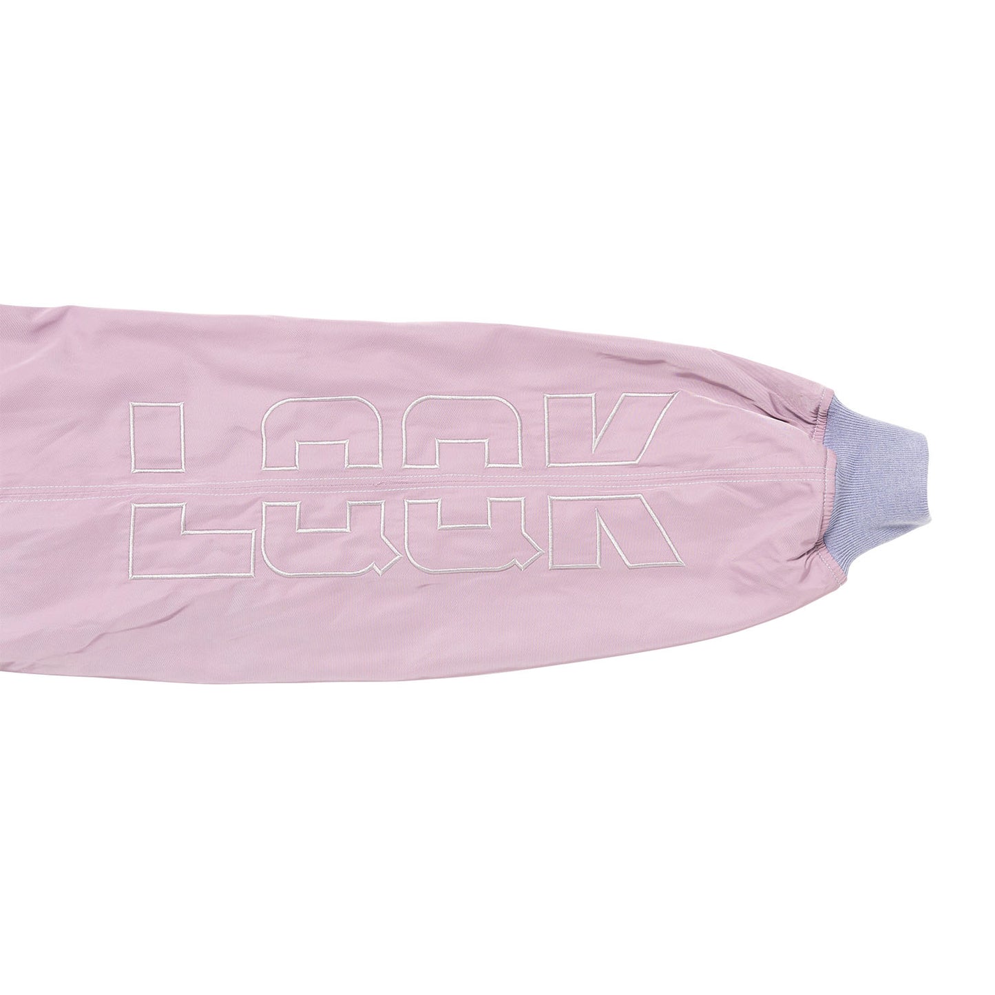 LQQKSTUDIO|LINER JACKET|PINK GRAY