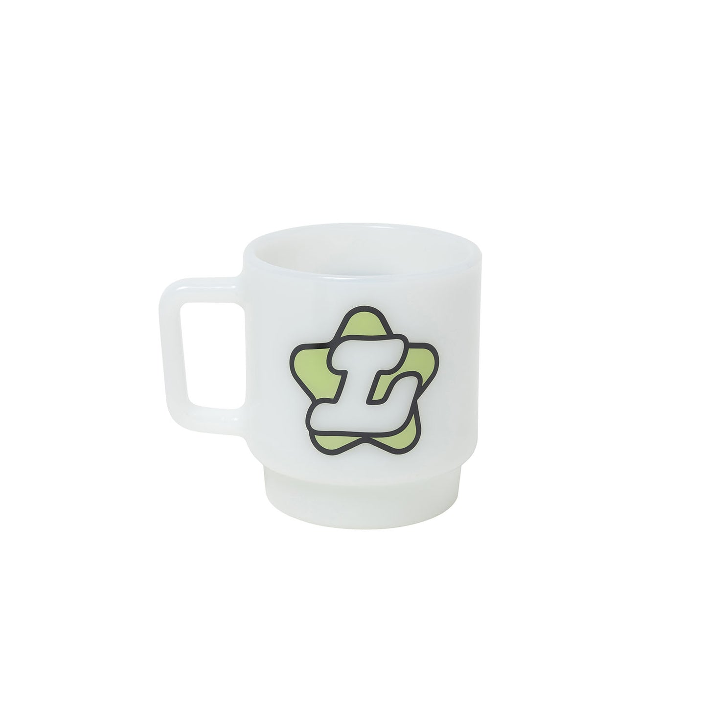 LQQKSTUDIO|MILK GLASS STUCKING MAG|WHITE