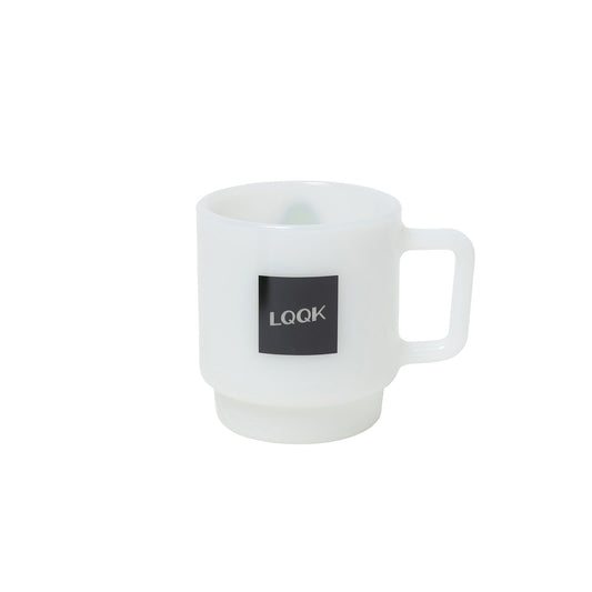 LQQKSTUDIO|MILK GLASS STUCKING MAG|WHITE