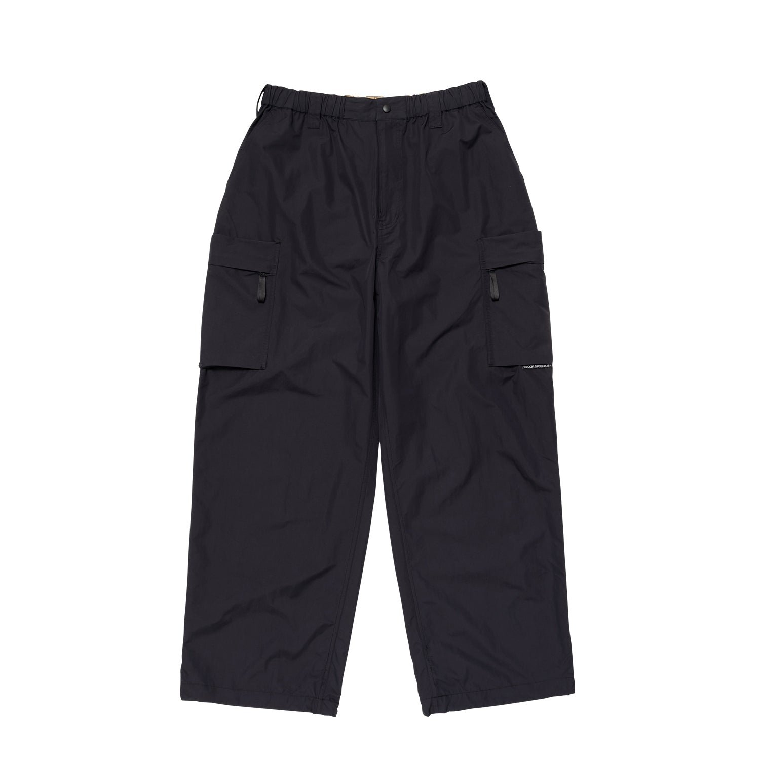 LQQKSTUDIO｜NYLON CARGO PANTS｜BLACK – Origin Store