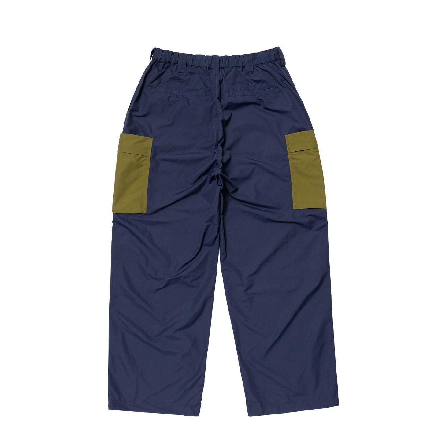 LQQKSTUDIO|NYLON CARGO PANTS|NAVY GREEN