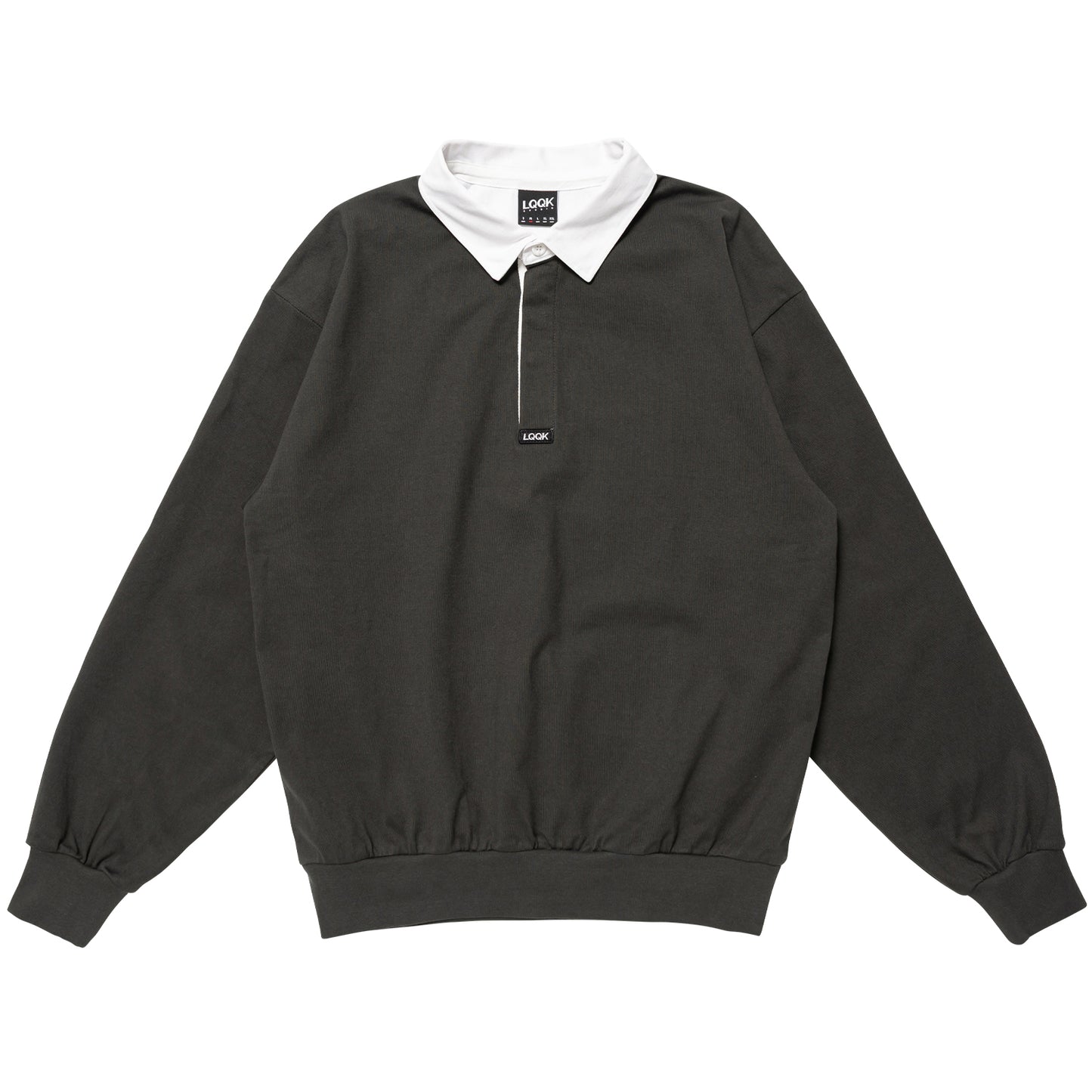 LQQKSTUDIO|RUGBY SHIRT|BLACK