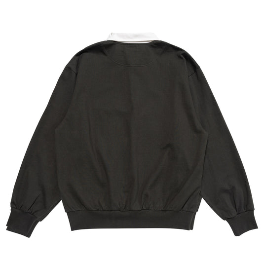 LQQKSTUDIO|RUGBY SHIRT|BLACK