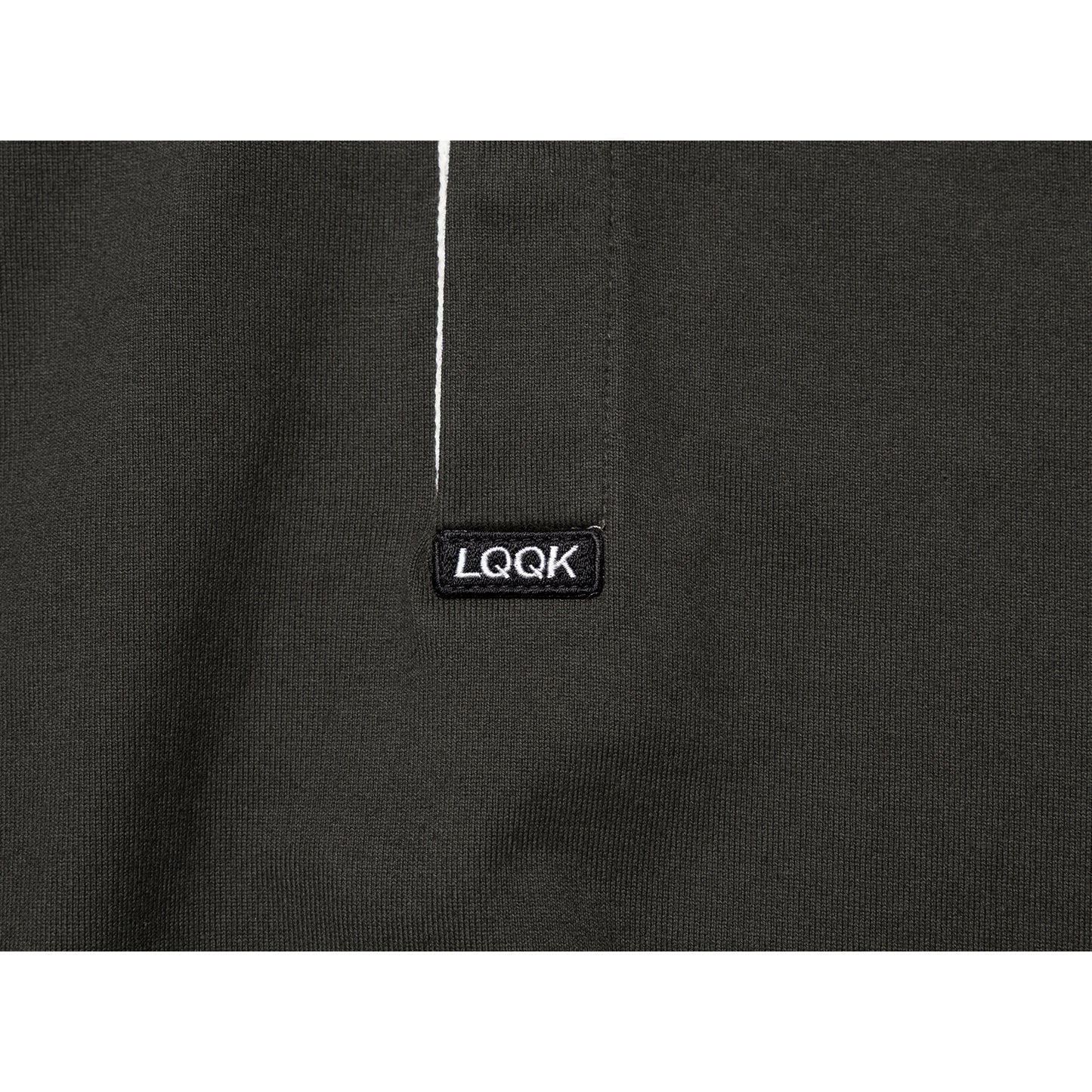 LQQKSTUDIO|RUGBY SHIRT|BLACK